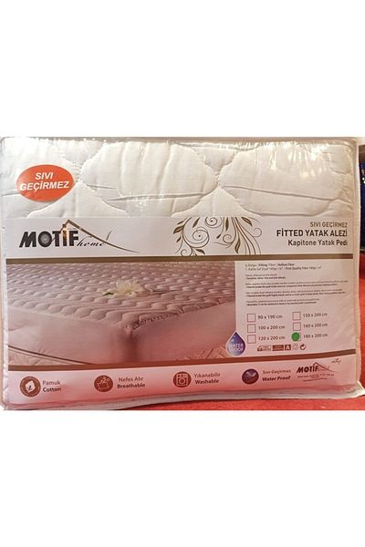 ŞENER HOME Cotton Fitted (RUBBER) Quilted Liquid Proof Bed Mattress Mattress