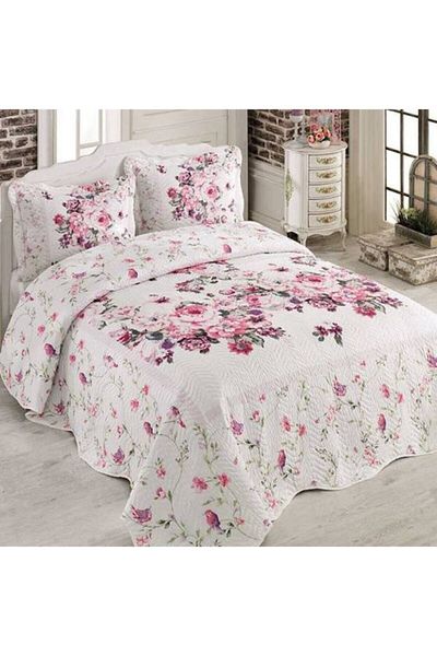Örtüm Double Quilted Bedspread Birdy