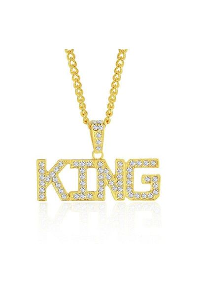 Schulzz King King Hip Hop Thug Life Gangster Unisex Necklace Chain