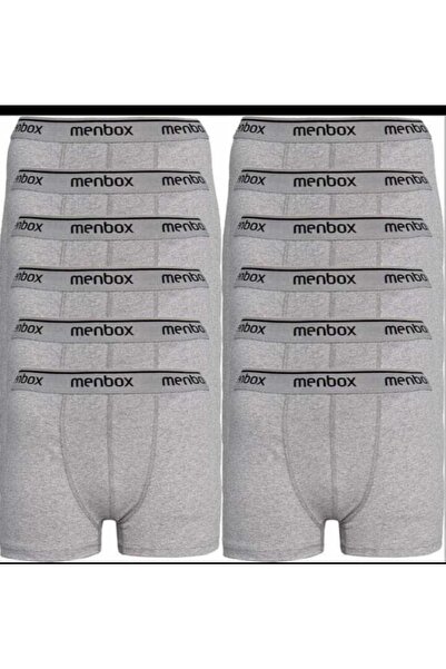 FATELLA Boxeri din bumbac pentru bărbați, 12 piese, din Lycra, de culoare uni