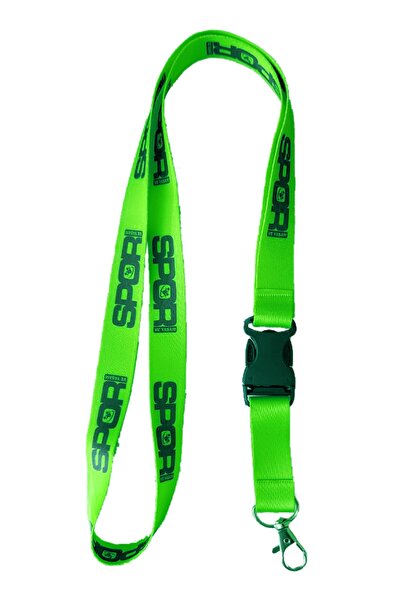 Spor ve Yaşam Düdük Askı Ipi (neon Yeşil)