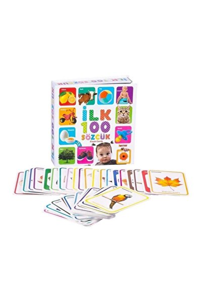 Generic Brand بطاقات الفلاش الـ100 كلمة الأولى -diytoy