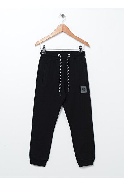 Aeropostale Lastikli Paça Siyah Erkek Çocuk Eşofman Altı 22wab34