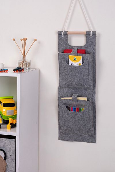Art Bee Felt Multi-Purpose Organizer Hanging Door Back Organizer Home Decoration