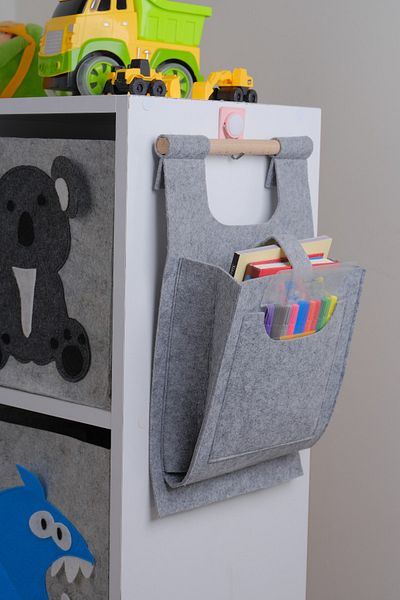 Art Bee Felt Multi-Purpose Organizer Hanging Door Back Organizer Home Decoration