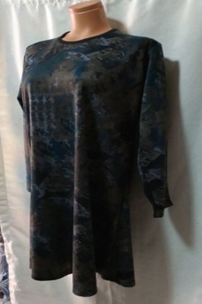 GÜZEL KAMAN Thick Winter Combed Cotton Tunic Colored ( Green - Black - Brown )