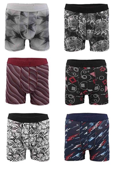 Tutku Ανδρικό μπόξερ με μοτίβο εκτύπωσης |   Τυπικό 1 Τεμάχιο