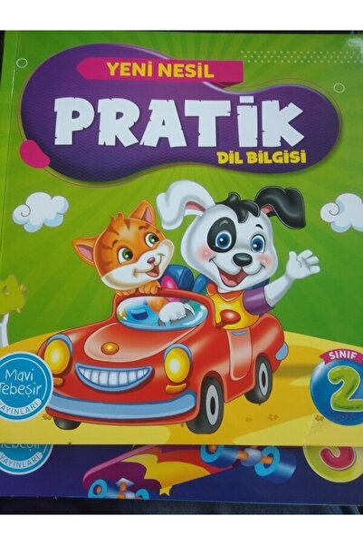 Mavi Tebeşir Yayınları Pratik Dil Bilgisi 2.sınıf