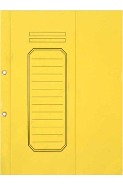 Alemdar Luxury Yellow Half Cover File - Pack of 25