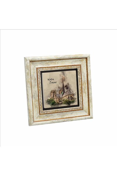Sadrazam Επιτραπέζια Φυσική Πέτρα Notre Dame 20cmx20cm Krg-005