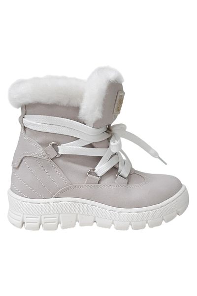 Vicco Παιδικές μπότες Kappa Micro Material Rubber Sole Beige Color