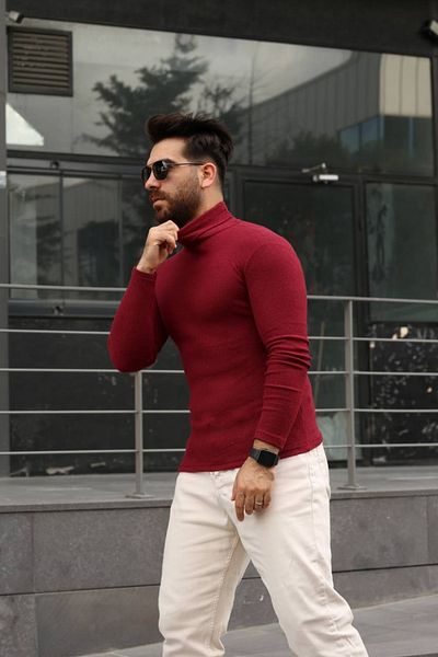 MODASAF Turtleneck Sweater Unisex