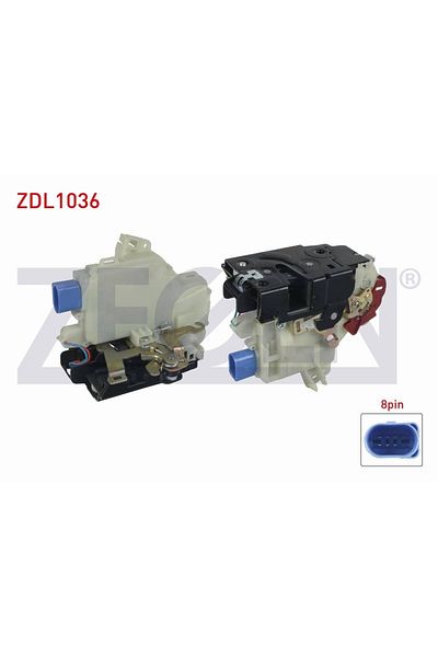 OTOCO Volkswagen Caddy III - Golf V - Vı - Jetta III 2004-2015 Door Lock Motor Left Front 3b1837015at