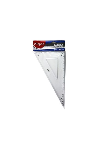 Maped 32cm Technical Miter Plastic Ruler 60°