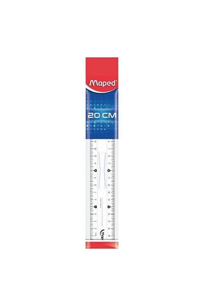 Maped Desimeter 20cm Double Sided Ruler No:146108