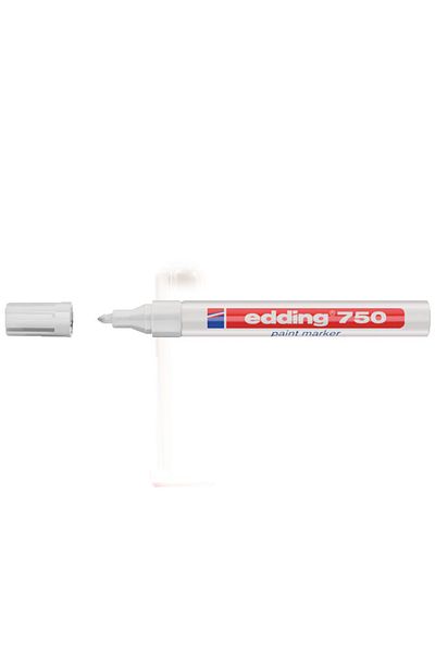 Edding Decor Paint Round Tip 2-4 Mm White 750