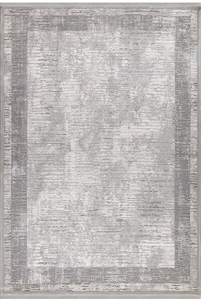 İpek Halı Safarin 7636a Gri Akrilik Halı