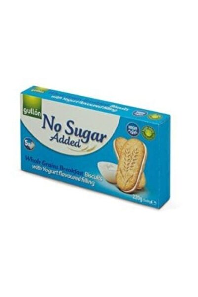 Gullon Yoğurt Dolgulu Şekersiz Bisküvi 220 gr 2'li Set