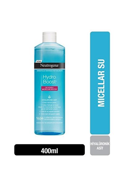 Neutrogena Hydro Hyaluronik Asit Içerikli Boost Micellar Su 400 Ml.