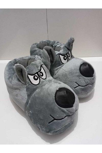 Pufyzoo Slippers Gray Men's House Slippers