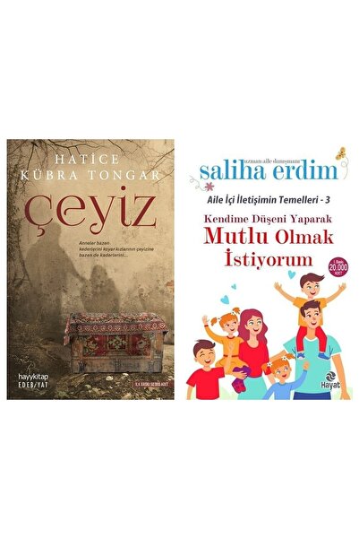 Hayat Yayınları Çeyiz Hatice Kübra Tongar + Kendime Düşeni Yaparak Mutlu Olma...