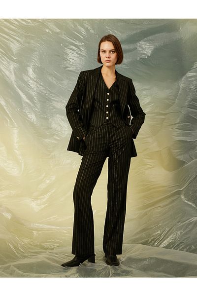 Koton Glitzernde Hose mit weitem Bein