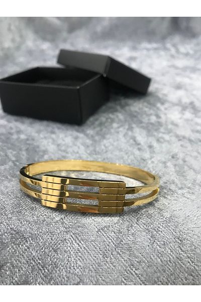 Çelik Rib Clamp Bracelet