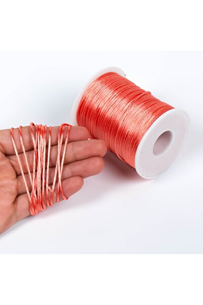 yfhobi 10 Metre - 1 Mm Floş Ip, Bileklik Ipi, Sıçan Kuyruğu Ip, Yavruağzı Ren...