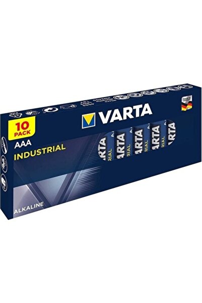 Varta Endüstryel Alkalin Aaa Ince Kalem Pil 10'lu