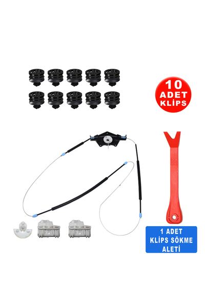 Star Klips Vw Passat B5 1998-2005 Sarmalı Sol Ön Cam Kriko Tamir Seti