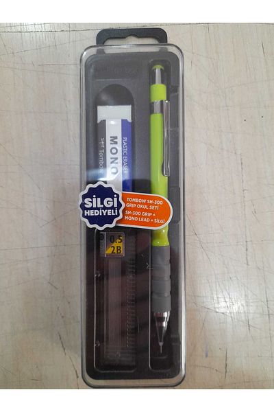 Tombow Sh-300-gr51 Versatil 0.5mm Tip Pen Lime Green+duster+tip Set