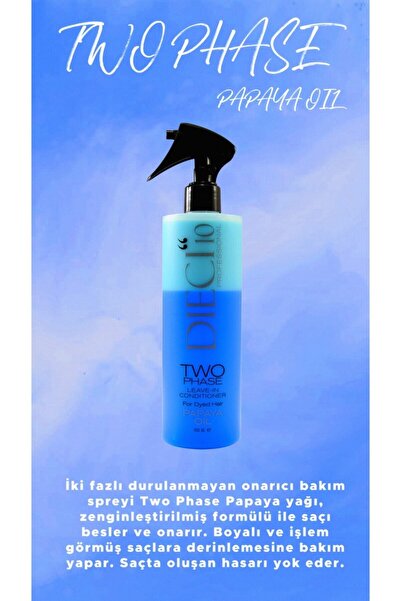 Dieci Papaya Oil Boyalı Saçlar Için Besleyici Bakım Spreyi 400ml