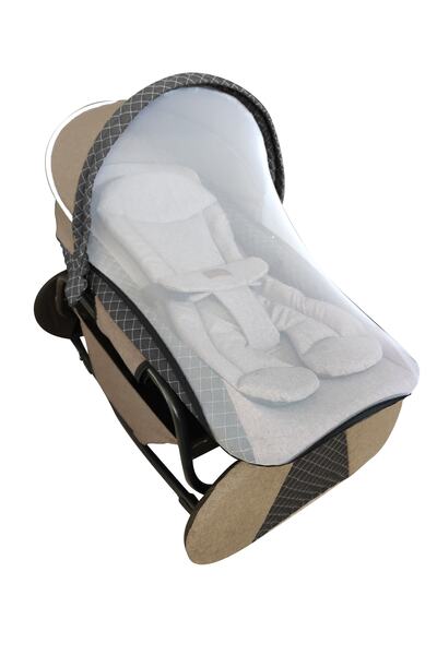 Happy Baby Elit Keten Anadizi Ve Anakucağı - Kademeli - Sallanır - Bebek Anakucagi Puset