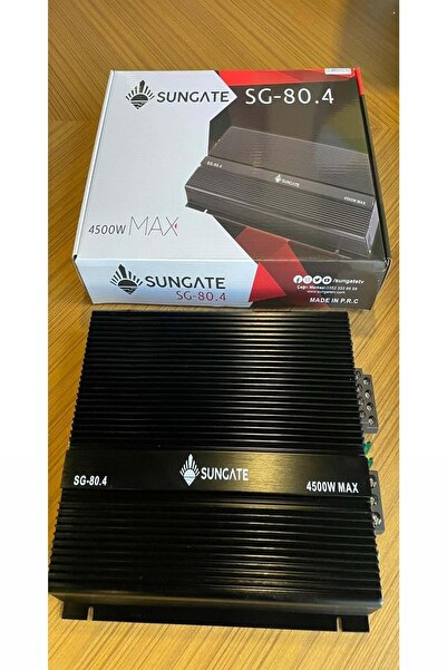 GPTURKGRUP Sungate Sg 80.4 4500w 80 Rms Anfi