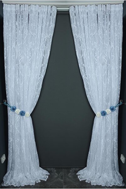 AKÇA TEKSTİL Μάρμαρο Μοντέλο Λευκό Χρώμα Μονό φύλλο Έτοιμο για Τοποθέτηση Με ...