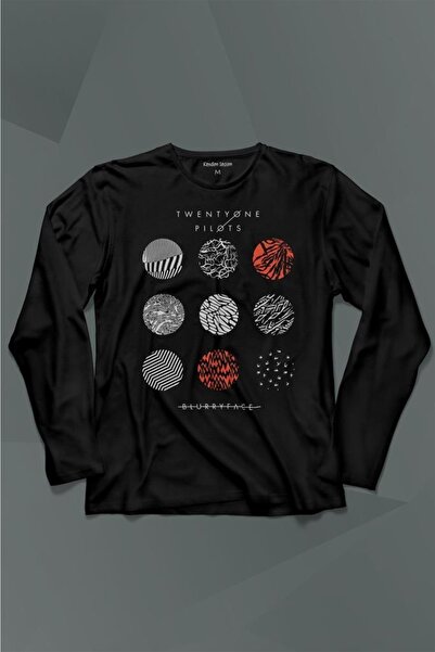 Kendim Seçtim Dugi rukav majica sa logotipom Twenty One Pilots Štampano T-shirt