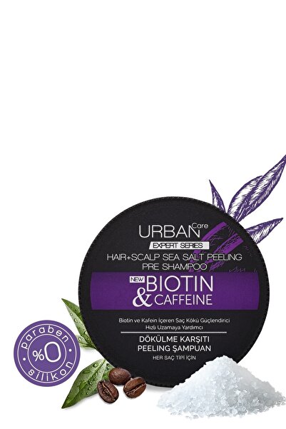 Urban Care Expert Biotin Ve Kafein Dökülme Karşıtı Arındırıcı Peeling Şampuan-vegan-200 Ml Gk Hair Center
