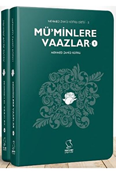 Server Yayınları Müminlere Vaazlar (2 Kitap) - Cep Boy / Mehmed Zahid Kotku /...