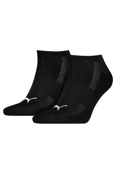 Puma Мъжки черни чорапи с възглавнички - комплект от 2