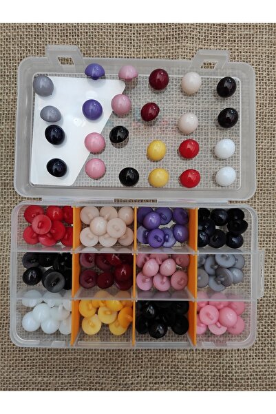 platin hediyelik 120 Pieces Pearl Button Set Vest Button