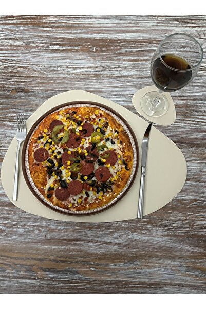 SRN نسخة طبق الأصل من الجلد الصناعي للخدمة الأمريكية وقاعدة أكواب 12 قطعة