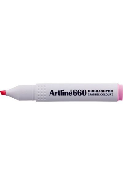artline 660 Highlighter Pastel Cut Point Pink