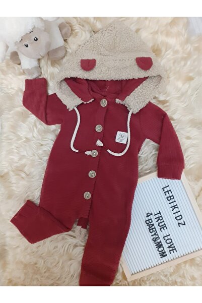 lebikidz Aslanlı Kadife Tulum