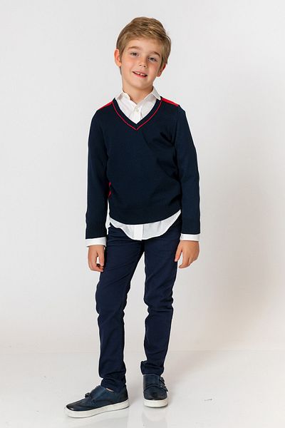 incity Boy's Navy Blue Sweater