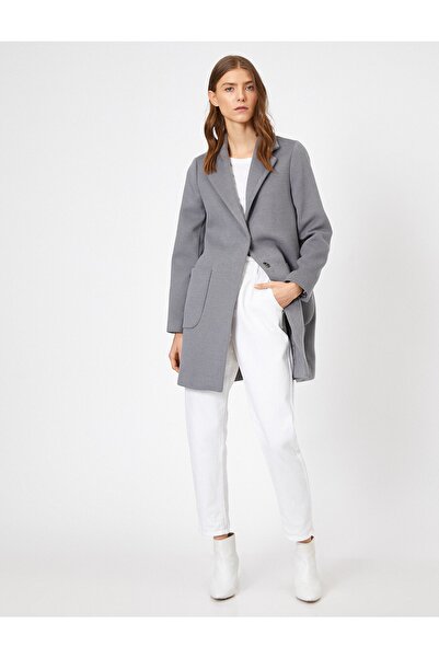 Koton Kadın Gri Kaban 0KAK06599EW