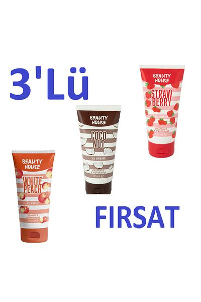 Beauty House Hand Cream - Pack of 3