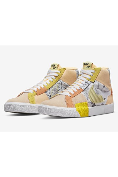 Nike Sb Zoom Blazer Mid Premium Melon Tint/citron Tint-white Dm0859-800