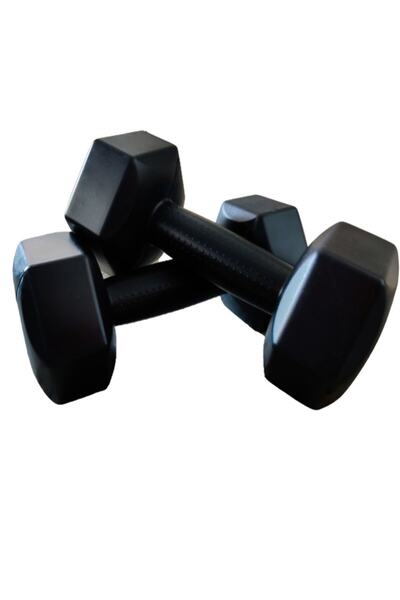 SPIN SPORT 2kg Spin Plastik Köşeli Dambıl 2* 2 Kg