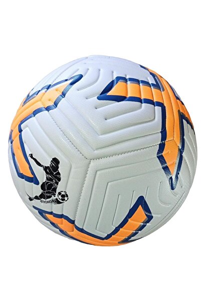 AVESSA Futbol Topu No 5 Beyaz Turuncu Bsf-022