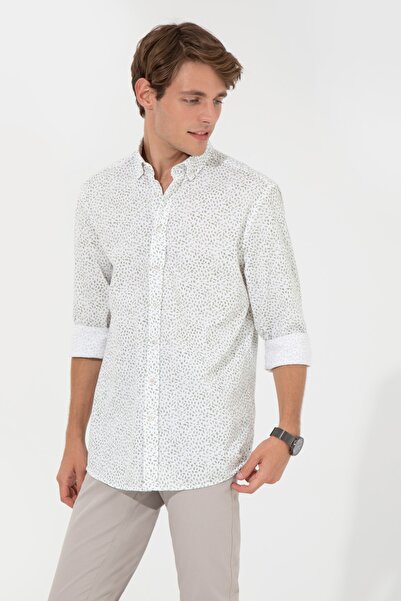 Pierre Cardin Men's Green Shirt G021Sz004.0001369600